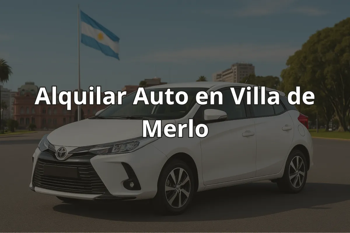 Alquilar Auto en Villa de Merlo